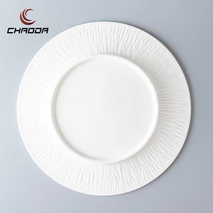 Assiettes mates glaçure de couleur personnalisée ustensiles de cuisson ronds en céramique plat de cuisson assiette plate en céramique assiette plate en porcelaine - Product Image 6