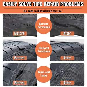 Pegamento de Reparación de Neumáticos WBG de Color Negro, Adhesivo de Goma para Flancos y Pinchazos de Neumáticos, Pegamento Instantáneo para Goma, Neumáticos, Botas y Cinturones - Product Image 5