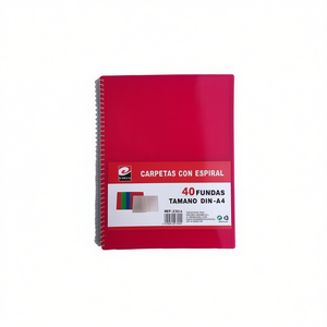 Carpeta con Espiral de 40 Páginas, Tipo Anillas, de Polipropileno - Product Image 3