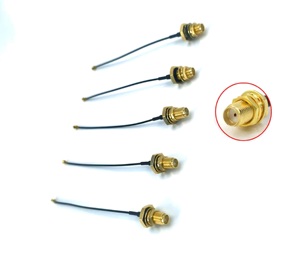 Cyxtek Tùy Chỉnh 50 Ohm Rf Đồng Trục Sma St Jack Không Thấm Nước Mhf1 Cáp Lắp Ráp 100Mm Đồng Nguyên Chất Mạ Vàng Dữ Liệu Thông - Product Image 1