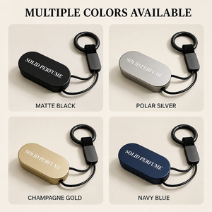 Porte-clés en métal avec parfum solide HKH pour les voyages, les activités de plein air et la fragrance quotidienne, étiquette privée, emballage personnalisé, usine - Product Image 3