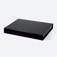 Boîte cadeau magnétique haut de gamme personnalisée, étanche, structure rigide, matériaux recyclés écologiques, emballage de vente au détail portable, gaufrage