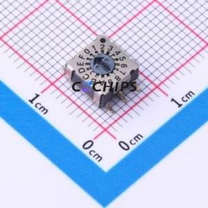 STAR-16S Rotary Encoder Switch SMD Switch ( Number of Detents: 16 )( Encoding Type: True Code )( Operating Temperature: ) - Product Image 1