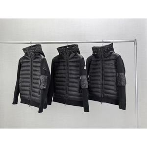 Giacche invernali da <span class=keywords><strong>uomo</strong></span> di alta qualità e cappotti corti, con vestibilità larga con cappuccio e piumino - Product Image 2