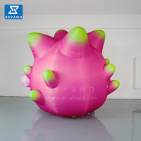 Offre Spéciale Gonflable Simulation Fruit Promotion Modèle Ballon Gonflable Géant Pitaya Dragon Fruit Pour La Publicité Décoration
