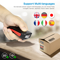 Lector de Códigos de Barras Inalámbrico Portátil Netum C990 Mini, Escaneo 1D/2D, Compatible con Múltiples Sistemas Operativos, Interfaz USB COM, Disponible en Stock
