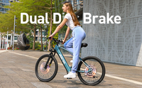 Vélo Électrique Aairsk GT300 à Assistance Pédalage, Batterie Lithium 36V 400W, Moteur Arrière, Idéal Ville et Loisirs, Robuste et Économique