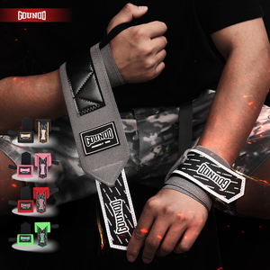 Ready Stock Wrist Support Protection for Gym Dumbbell Pull up Lifting Straps Fitness Wrist Wraps
