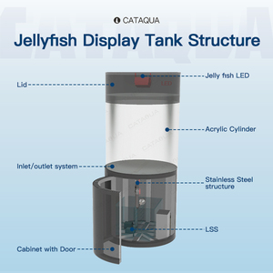 Tanque para Medusas de Alta Resistencia Directo de Fábrica, Sistema de Monitoreo Avanzado y Diseño de Fácil Mantenimiento para Piscicultura - Product Image 4