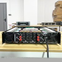 Amplificateur de puissance professionnel SIVG 2U Classe H 4 canaux 800W, son haute fidélité et clair, adapté aux fêtes, aux DJ et aux scènes