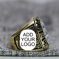 Bague de championnat personnalisée en or avec pierres précieuses, design géométrique en cristal naturel, sertissage invisible, unisexe