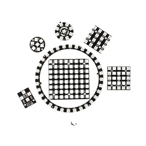 XLW WS2812 WS2812B 1 2 4 7 9 16 25 32 64 Bit <span class=keywords><strong>WS</strong></span> RGB LED-Lampen feld modul 5V Bunter LED-Controller Präzise - Product Image 2