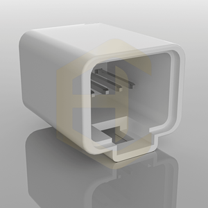 HC-JWPF-2x4AS-05 2,0mm Rastermaß JST-Steckverbinder DIP-Buchsenleiste Kabel-zu-Platine-Verbinder - Product Image 1