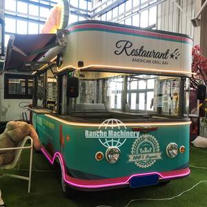 Kiosque alimentaire mobile électrique pour café, latte et nouilles asiatiques, idéal pour les immeubles de bureaux et les campus - Product Image 2