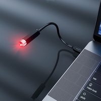 Projecteur LED USB Moderne Ciel Étoilé Rythmique de Plafond Intérieur pour Aménagement de Chambre, Matériau ABS, Alimentation par Batterie, Fonctions Voiture