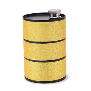 25oz Jerry Can Flacon Bouteille D'eau Tambour À Huile Flagon Whisky Métal Acier Inoxydable Alcool Liqueur Hanche Flacon Huile En Gros Can Flacon - Product Image 5