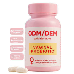 Oem/Odm Aanpasbaar Logo Damessupplementen Ter Ondersteuning Van Vaginale Mondgezondheid Probiotische Supplementen Probiotische Capsules - Product Image 1