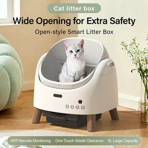 Els Pet Suppliers Fabrica Cajas de Arena Automáticas para Gatos Grandes, con Sensor de Peso, para Varios Gatos, al por Mayor - Product Image 1