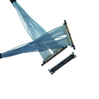 Vente directe usine – Câble LVDS DF56 à pas de 0,5 mm, 30, 40, 50 broches, longueur 200 mm, à pinout droit pour écran d'ordinateur portable
