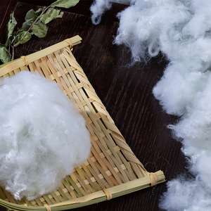 100% Tái Chế 15d 32Mm/51Mm/64Mm Tổng Hợp Không-Dệt Industrysolid Tái Chế Polyester Staple Sợi - Product Image 6