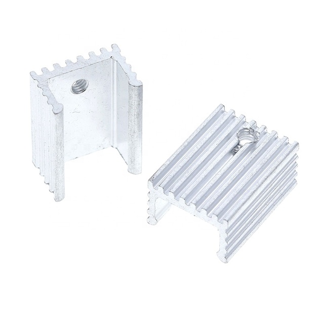 Aluminium TO-220 Heatsink TO 220 Heat Sink Transistor Radiator TO220 Cooler Cooling 20*15*10MM
