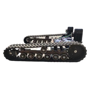 Chasis Eléctrico para Vehículos sobre Rieles, 48V 1000W, Motor Dual, Estructura de Acero al Carbono, Impermeable IP54, para Robótica y Exploración - Product Image 4
