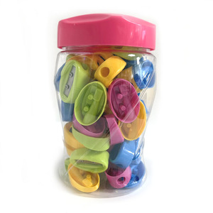 Sacapuntas de Plástico de un Solo Orificio 6035 en Oferta, Sacapuntas de Colores Variados en Caja - Product Image 2