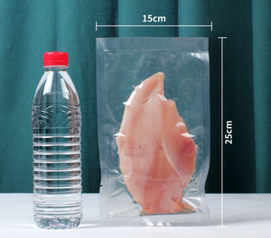 加厚透明食品真空密封袋尼龙<span class=keywords><strong>PE</strong></span>复合塑料包装透明颗粒三面密封真空袋 - Product Image 3