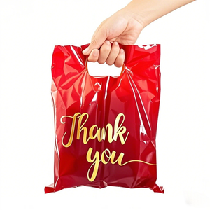 Tùy chỉnh nhựa quà tặng sang trọng Túi giấy tái chế mua sắm túi bán lẻ Boutique túi giấy với logo riêng của bạn - Product Image 1