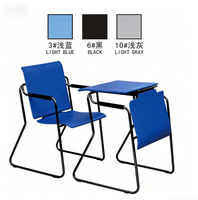 Chaise Visiteur PM-0471, Chaise de Bureau Empilable en Plastique, Design Contemporain pour la Maison, le Bureau, l'École et l'Hôtel