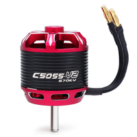 Faradyi Usine Meilleure Qualité Électrique Rc Avions Bld Moteur C5055 V2 570kv 760kv 6s 24v pour Prêt à Voler Avion Jet Rc Fpv Avion