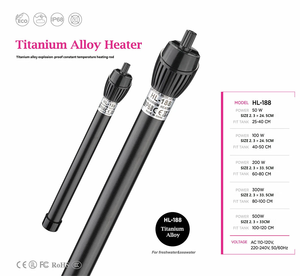 Chauffe-eau d'<span class=keywords><strong>aquarium</strong></span> en titane anti-explosion de haute qualité, affichage numérique, arrêt automatique, thermostat à sec - Product Image 6