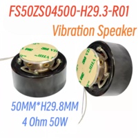 Haut-parleurs excitateurs audio 2 pouces 50MM Haut-parleur résonant 4 Ohm 50 W Vibration Massage Therapy Vibrator