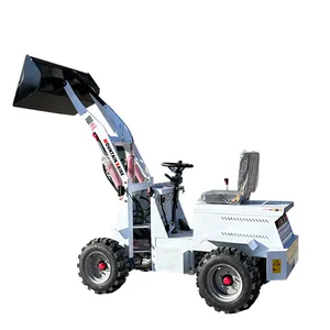 Mountain Raise MR904E 0.3ton Farm Construction Compact 4x4 Whole Electric Mini Front Loader With Cheap Price