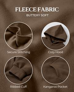 Sudadera con Capucha de Punto de Felpa para Mujer, Popular, Transpirable, Holgada, Informal, con Bordado de Diamantes de Imitación en la Parte Delantera - Product Image 5