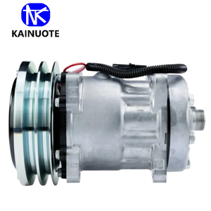 Compresor de Aire Acondicionado KNT para Cosechadora de Algodón 7H15 1800 1822 1844 <span class=keywords><strong>2022</strong></span> 2044 2055 2155 2555 PATRIOT 3150 3185 3210 1999760C2 - Product Image 1