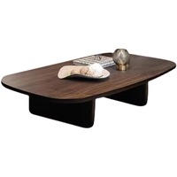 Nordischer Vintage Massivholz-Couchtisch Wabi-Sabi Homestay Designer Holz-Quadrat-Teetisch Japanischer Einfacher Wohnzimmer-Teetisch