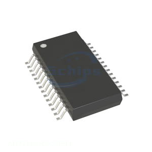 In Stock IC ADC 24BIT SIGMA 28SSOP Electronic Parts And Components Data Acquisition 28 SSOP (0.209", 5.30mm Width) AD7714ARS-5RE - Product Image 1