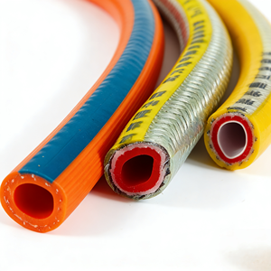 <span class=keywords><strong>Manguera</strong></span> de Gas de PVC Trenzada de 3 Capas de Fibra, Naranja, 5/16" 3/8", para Cilindros de Gas, GLP, Barbacoa - Product Image 4
