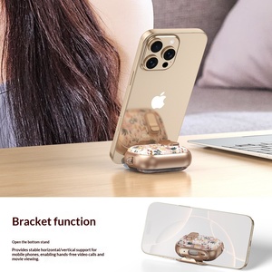 Funda Protectora de TPU con Diseño Floral/Animal Personalizado, Universal, para Auriculares <span class=keywords><strong>AirPods</strong></span> <span class=keywords><strong>Pro</strong></span> 2, 3 y 4.ª Generación, Pintada con Spray - Product Image 4