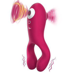 Vibrator Penghisap Klitoris, Inovatif dengan 10 Aksi Hisap & 10 Aksi Getar Vibrator Titik-G, Stimulator <span class=keywords><strong>Penis</strong></span> Isi Ulang untuk Pasangan - Product Image 1