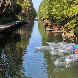 Kayak 100% transparent de 3m, bateau transparent comme du cristal **avec siège transparent** – Canoë à fond de verre pour complexe hôtelier - Product Image 6