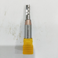 1/2 pouces tige 12.7mm TCT droite fraise à bois 3 cannelures acier haute vitesse CNC BITS pour rainurer le bois MDF