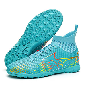Nuevas zapatillas de fútbol transfronterizas, de caña alta para hombre y mujer, para estudiantes adultos, competición universitaria, con tacos, para entrenamiento. - Product Image 5