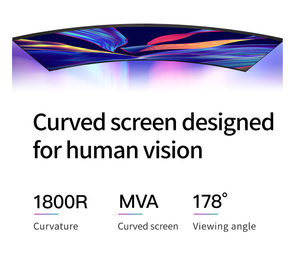 Hot 32 34 38inch 144Hz 165Hz 60Hz 240Hz LED màn hình rộng PC màn hình máy tính FHD 2k 4k cong chơi game màn hình - Product Image 5