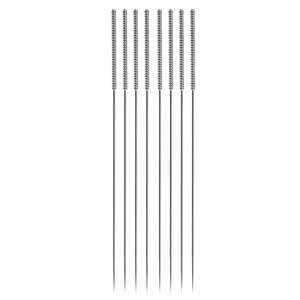 Zhongyan taihe Nuovo Pacchetto 500PCS HuanQiu in acciaio inox monouso sterile Maniglia di Rame Aghi Per Agopuntura - Product Image 2