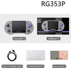 RK3566 Màn Hình Cảm Ứng IPS 3.5 Inch Cổ Điển Cầm Tay Retro Chơi <span class=keywords><strong>Game</strong></span> Thông Minh <span class=keywords><strong>Android</strong></span> 5G WiFi ANBERNIC RG353P - Product Image 2