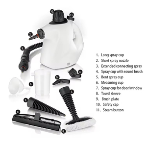 Limpiador a Vapor Eléctrico Portátil Mejorado con 8 Boquillas Especializadas para Limpieza del Hogar, Automóvil y Hotel, Incluyendo Pisos, Alfombras y Juntas - Product Image 6