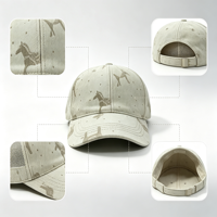 Nouvelle Casquette de Baseball Jacquard Vintage de Luxe Broderie 3D Style Urbain Tendance Unisexe Casquette Papa Visière Extérieure Protection Solaire Vente en Gros