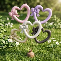 Bouquet de ballons en forme de cœur BLN en gros, ballons en Mylar mat pastel, cadeau pour la Saint-Valentin, mariage, anniversaire, fête